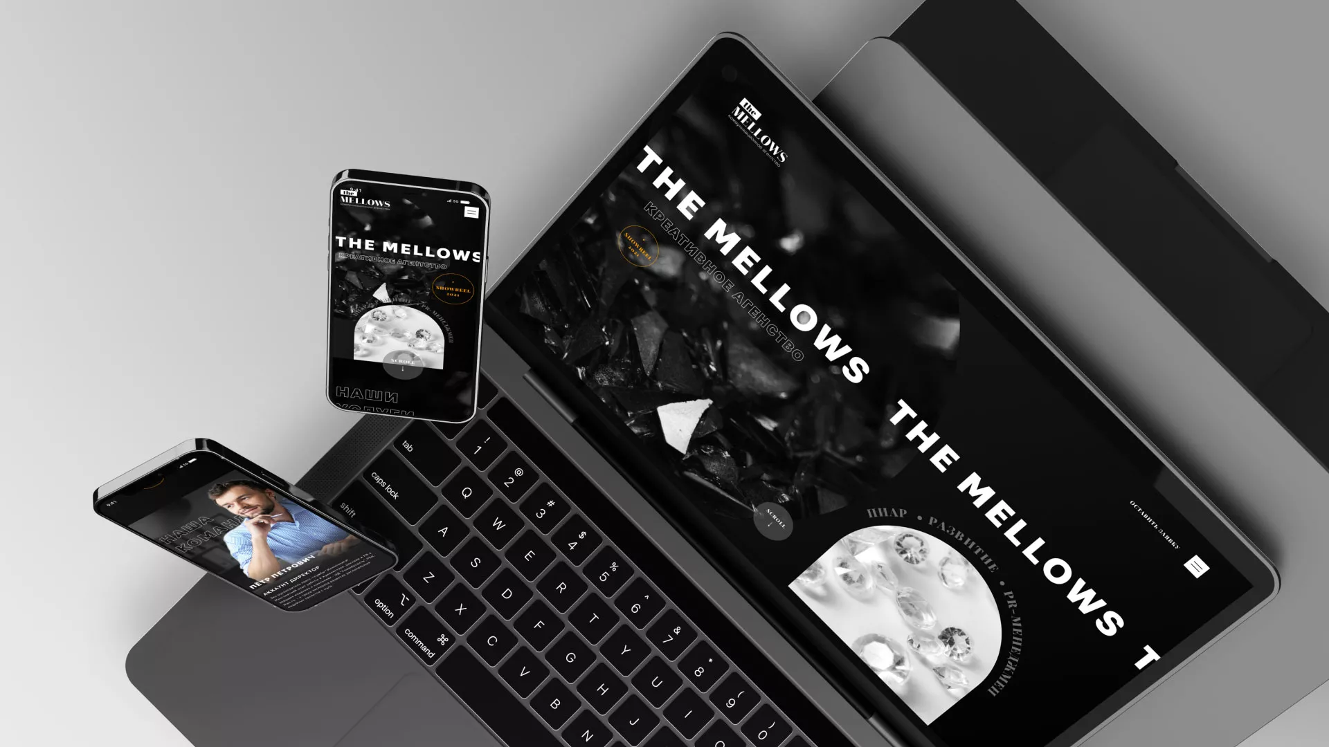 Разработка сайта креативного агентства «The Mellows» в Чите