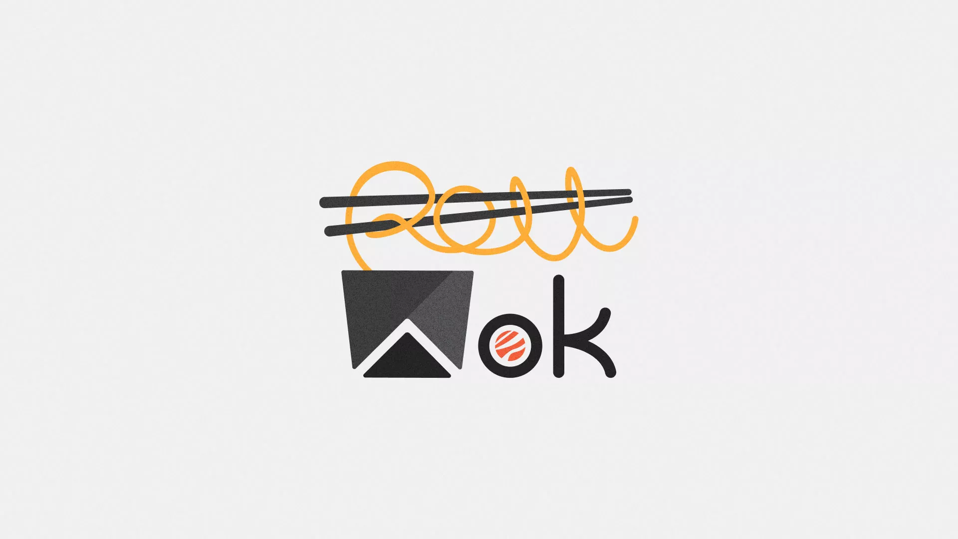 Разработка логотипа в Чите для суши-бара «Roll Wok Club» Разработка логотипа в Чите для суши-бара «Roll Wok Club»